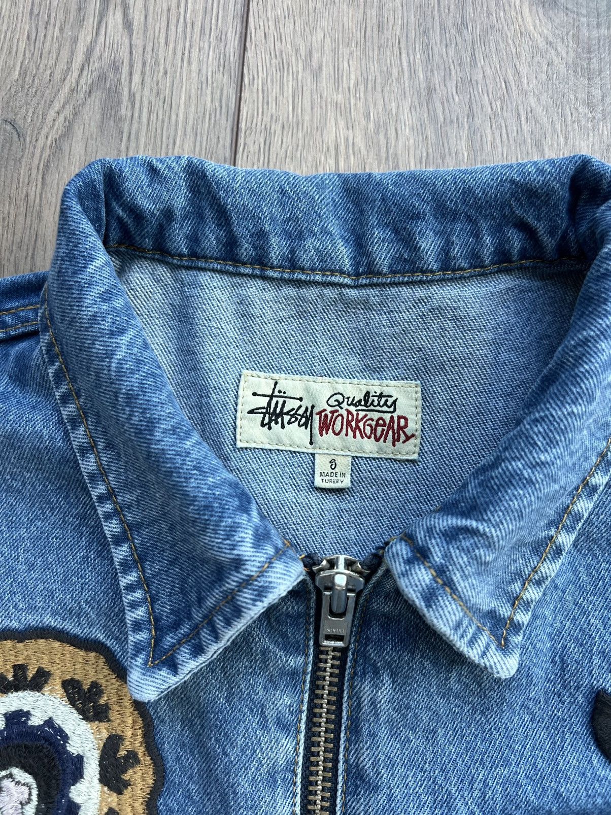 NOMA t.d × Stussy Stussy x Noma t.d. Denim Zip Work Jacket “Blue” Small Size US S / EU 44-46 / 1 - 3 Thumbnail