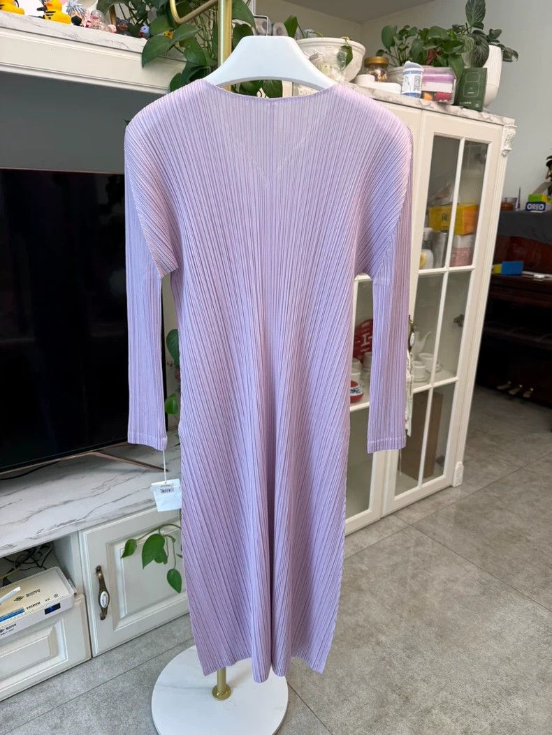 Issey Miyake issey miyake size:2 Taro purple dress Size XXS / US 00 / IT 34 - 7 Thumbnail