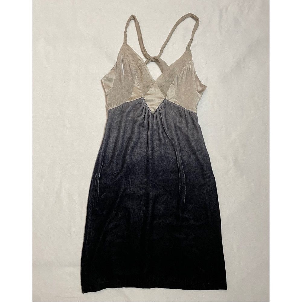 Other Development Velvet Silk Gray Gradient Dress Size 4 Size S / US 4 / IT 40 - 7 Thumbnail