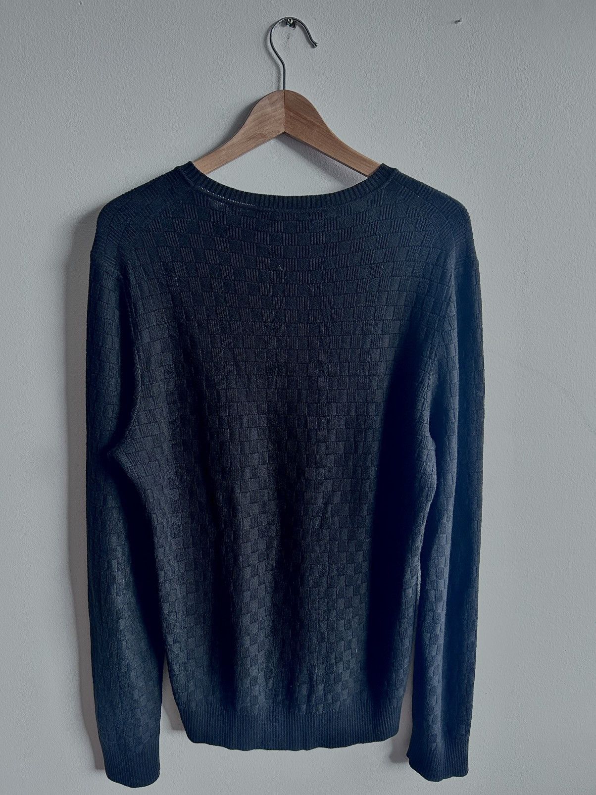 Louis Vuitton Louis Vuitton Damier Sweater Size US M / EU 48-50 / 2 - 2 Thumbnail