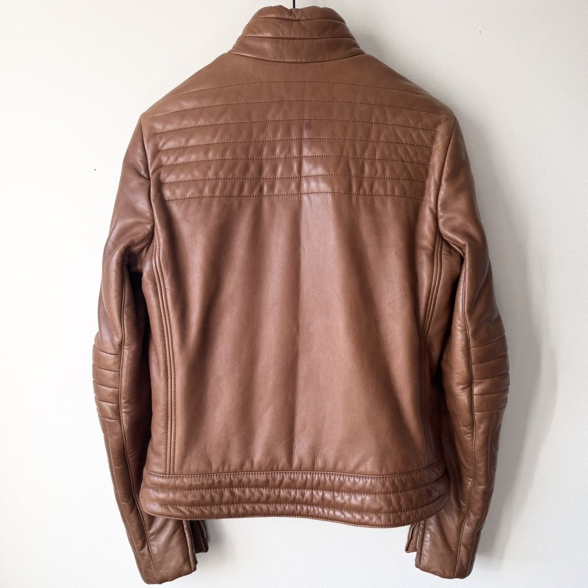 Gucci Gucci Tom Ford FW2000 Quilted Padded Biker Leather Jacket Size US M / EU 48-50 / 2 - 6 Thumbnail