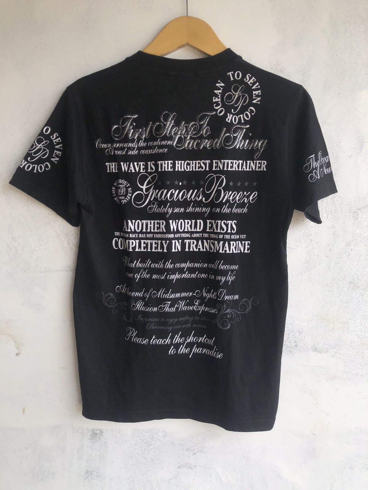 Hysteric Glamour Japan Gothic Poem Signal Point Rock Punk Style Size US L / EU 52-54 / 3 - 2 Thumbnail