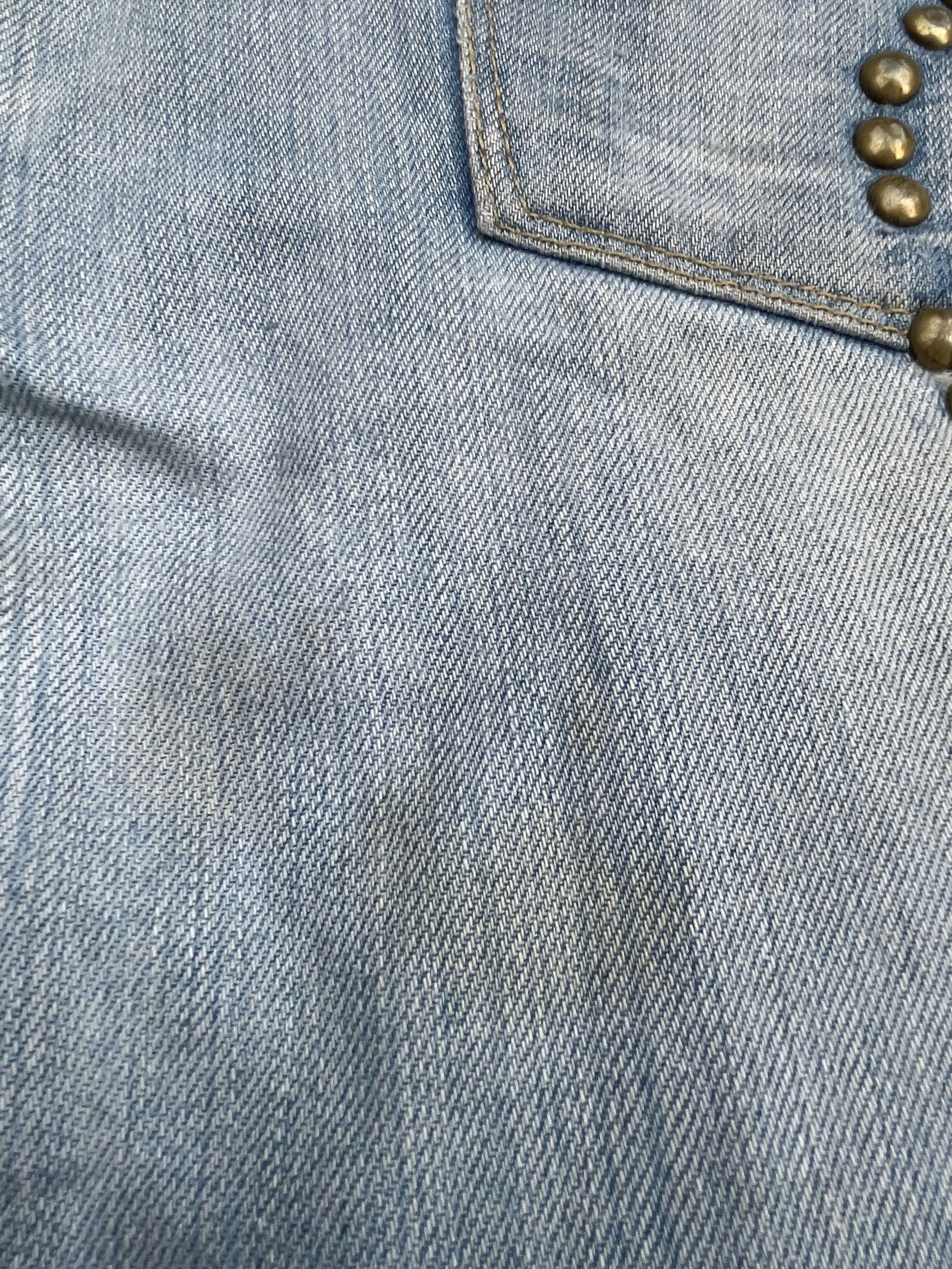 Designer Vintage People For Peace Distresed Denim Size US 40 / EU 56 - 14 Thumbnail