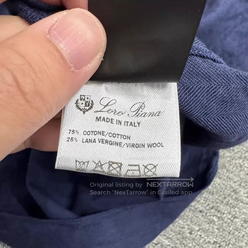 Loro Piana Loro Piana Solid Color Shirt Size US XS / EU 42 / 0 - 5 Thumbnail