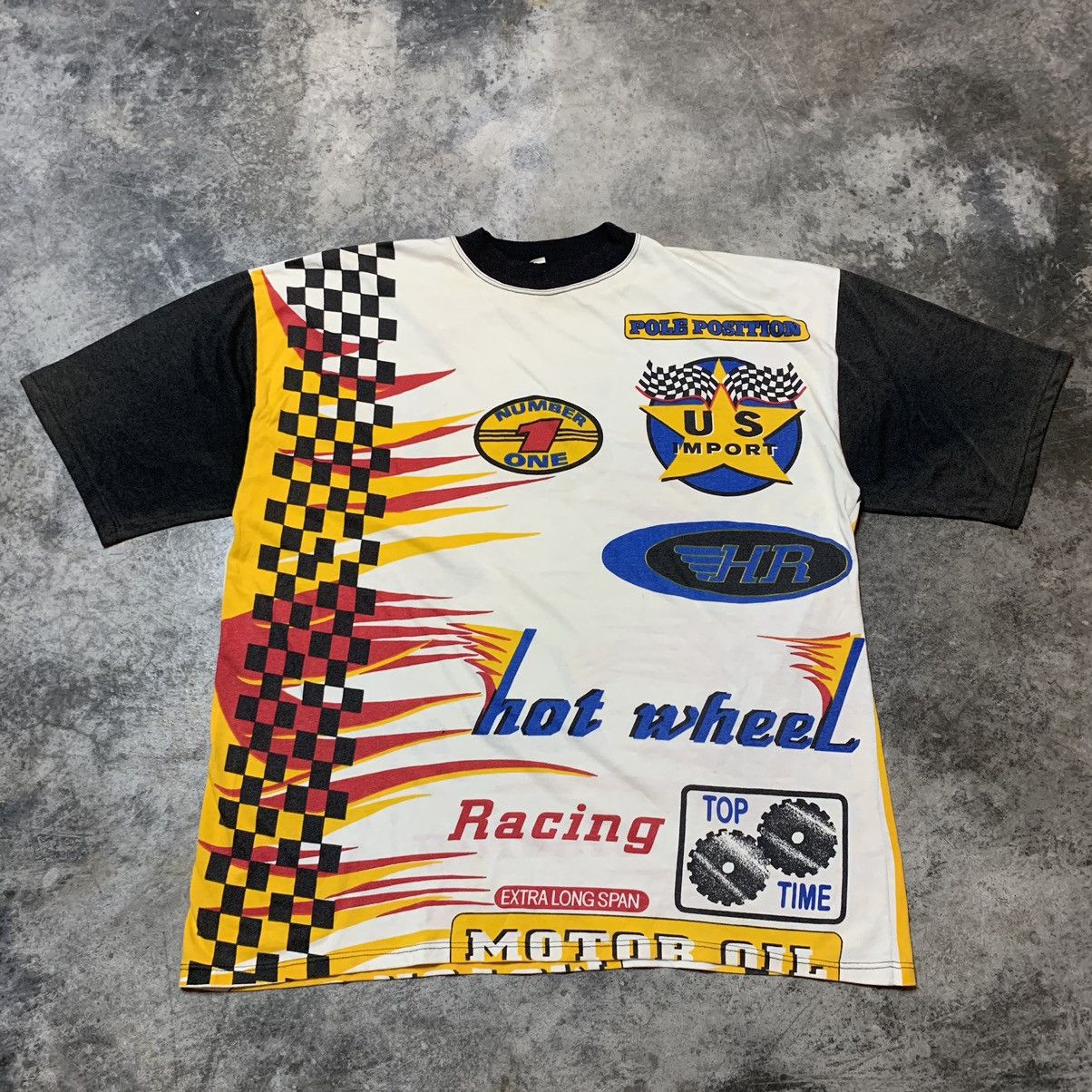 Vintage HotWheels Vintage Fullprint Tee Shirt Size US L / EU 52-54 / 3 - 1 Thumbnail