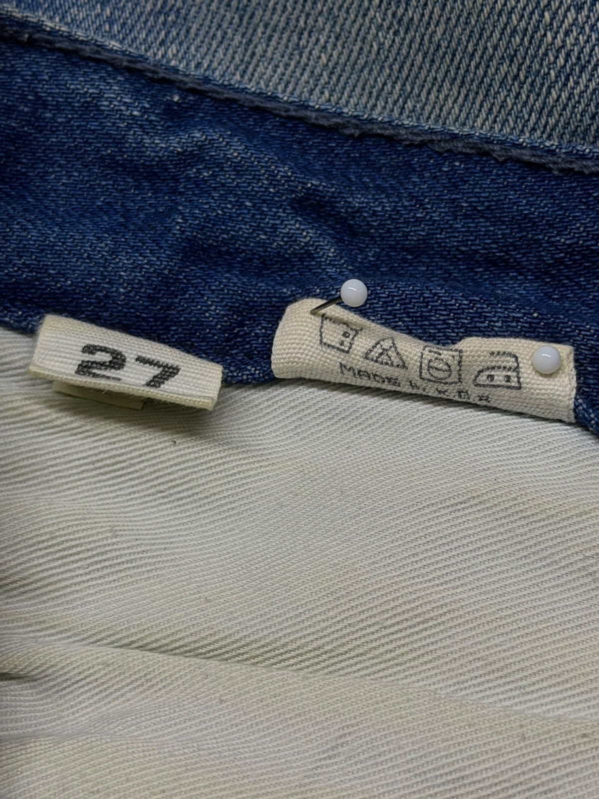 Japanese Brand Vintage CHOCOHOLIC Japanese Denim Jeans | Slim Bootcut | W29 Size 29" - 11 Thumbnail
