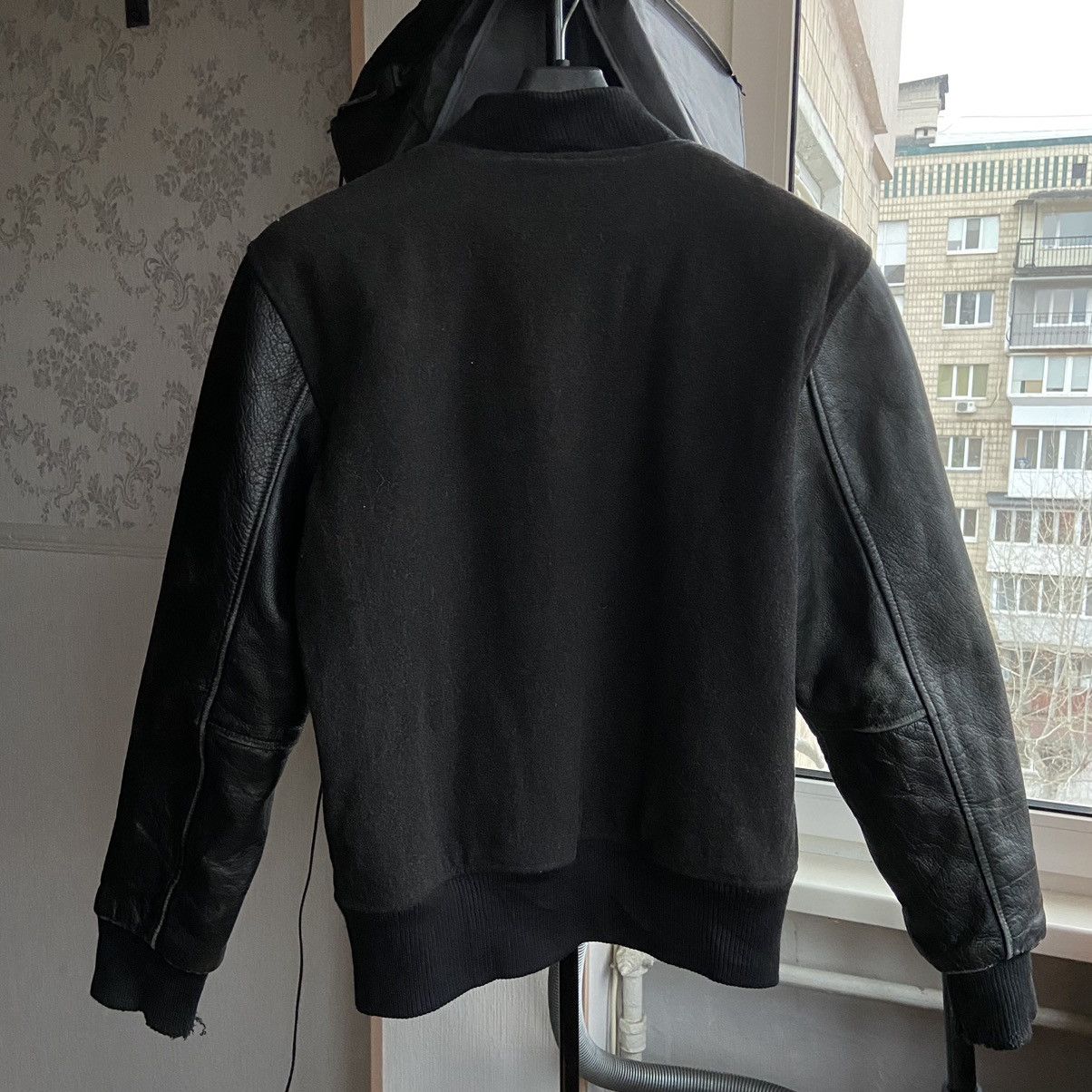 Carhartt × Carhartt Wip × Vintage 📌 Vintage Rare Carhartt Bandit Leather Varsity Jacket Size US S / EU 44-46 / 1 - 7 Thumbnail