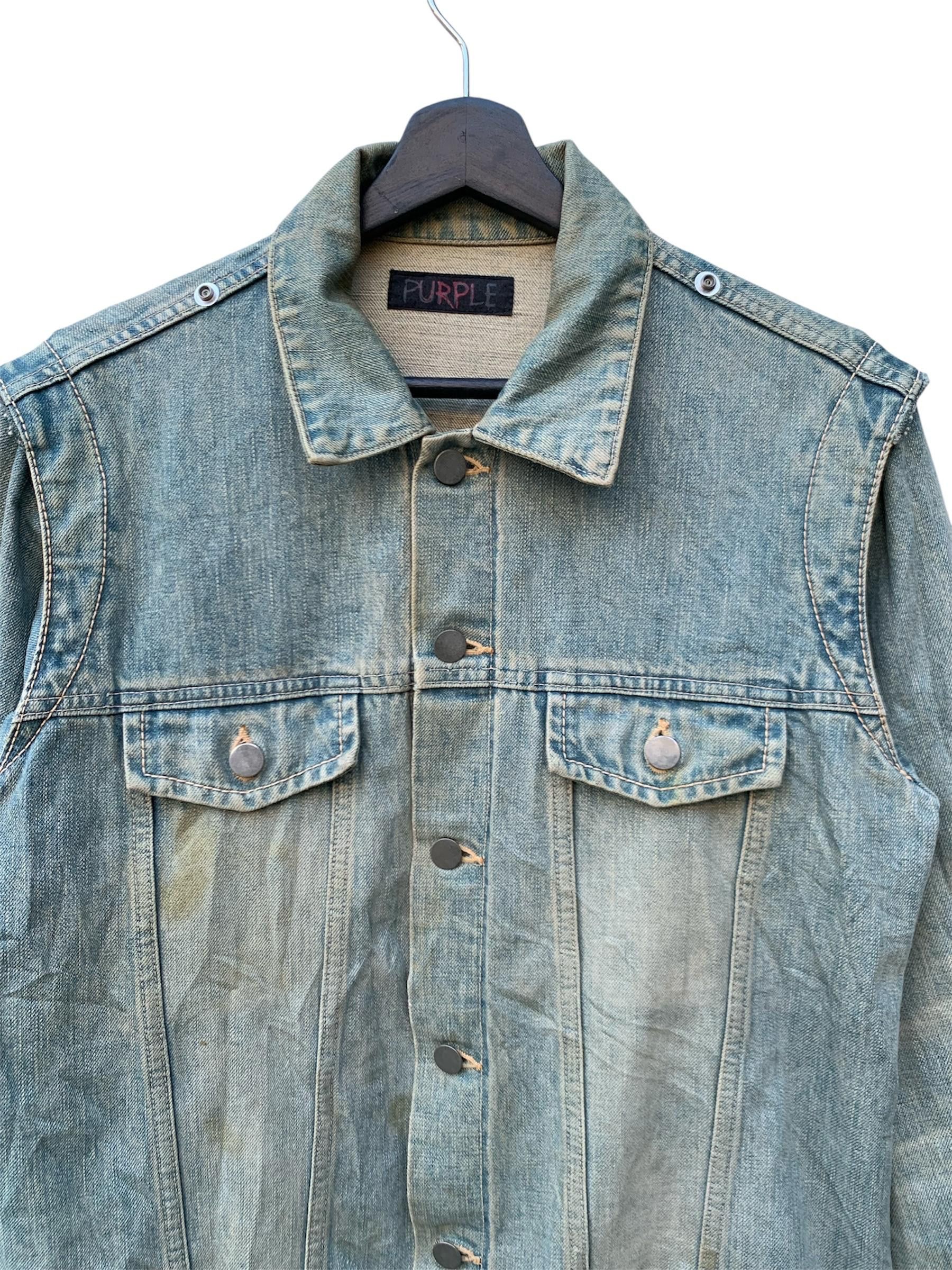 Purple Brand Purple Denim Jacket Size US M / EU 48-50 / 2 - 4 Thumbnail
