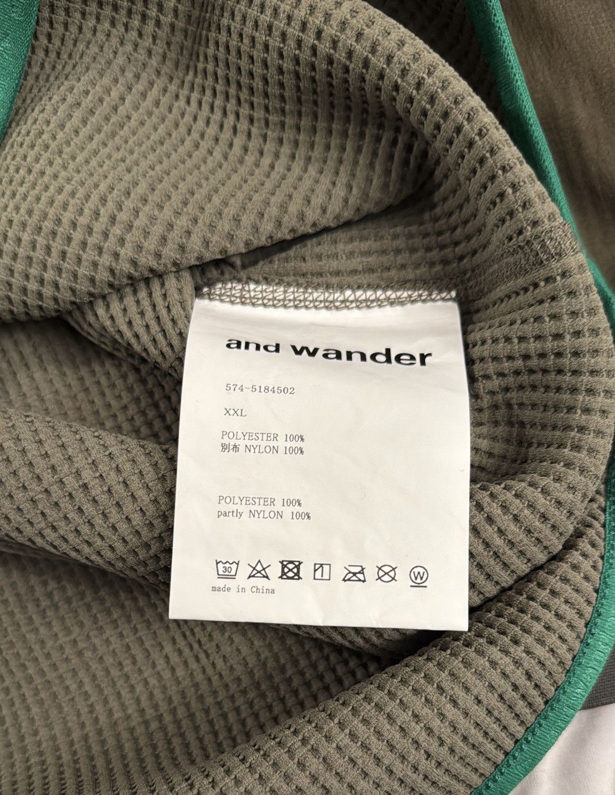 And Wander × HIDDEN Hidden NY x And Wander PE Waffle Longsleeve XXL Size US XXL / EU 58 / 5 - 4 Thumbnail
