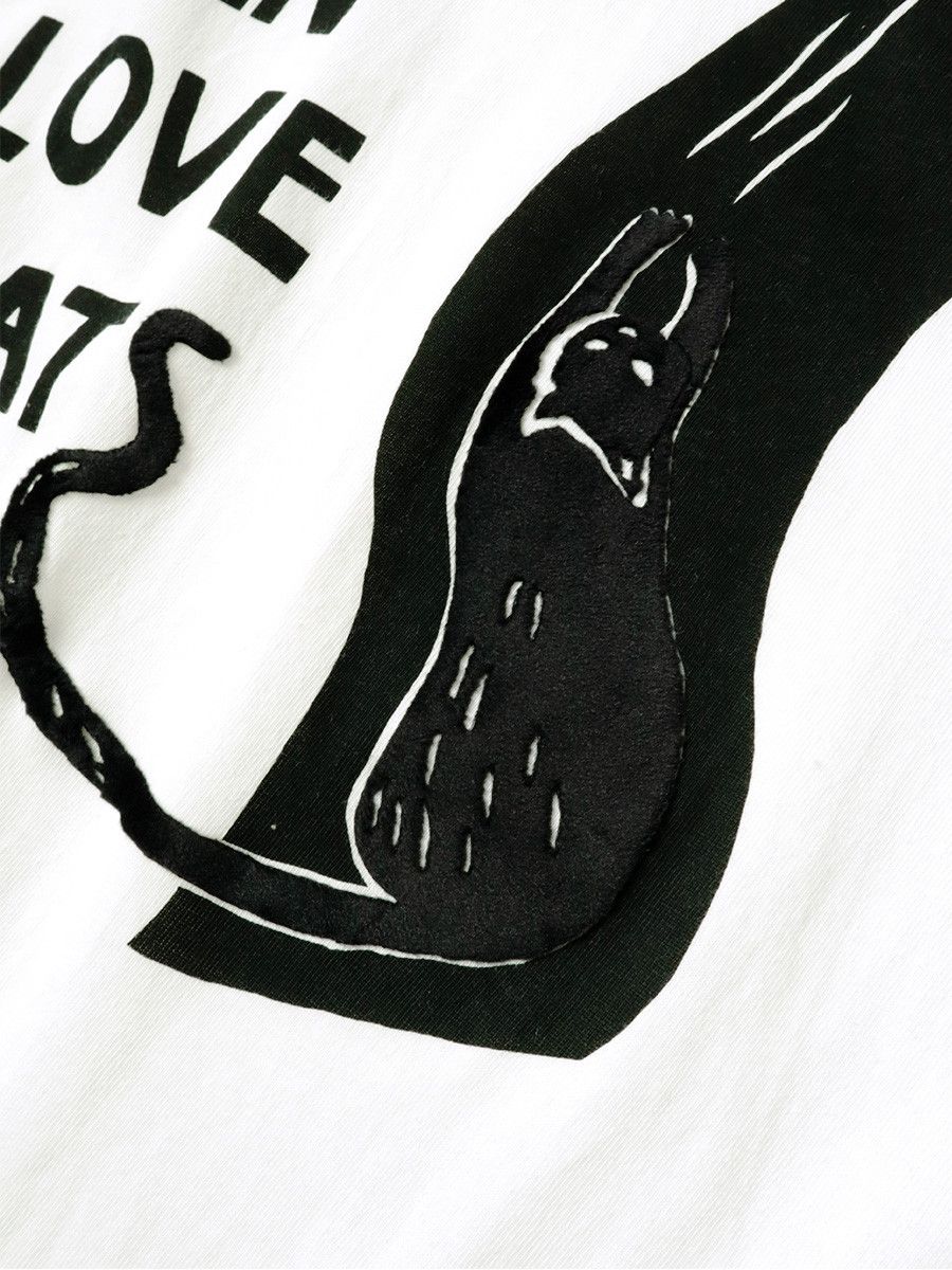 Kapital Kapital DENIM MEN LOVE CATS scratch Ringer T-shirt Size US L / EU 52-54 / 3 - 4 Thumbnail
