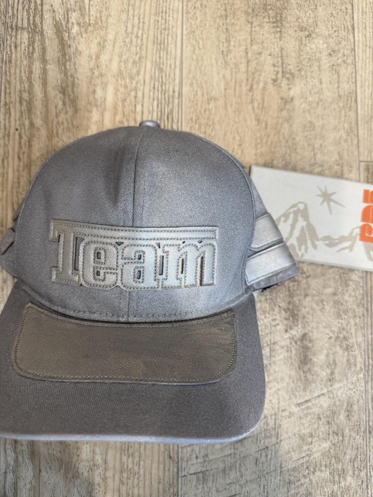 PDF PDF “Team” Racing Silver Hat Size ONE SIZE - 2 Thumbnail