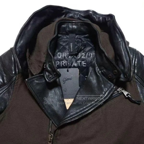 Other GARRETT Cotton Leather Paneled Blouson. Size US S / EU 44-46 / 1 - 4 Thumbnail
