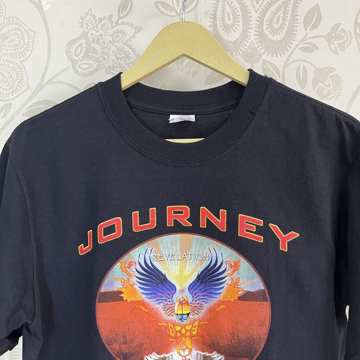 Anvil × Vintage Journey Rock Band Revelation Album TShirt New Anvil Tag Size US M / EU 48-50 / 2 - 16 Thumbnail