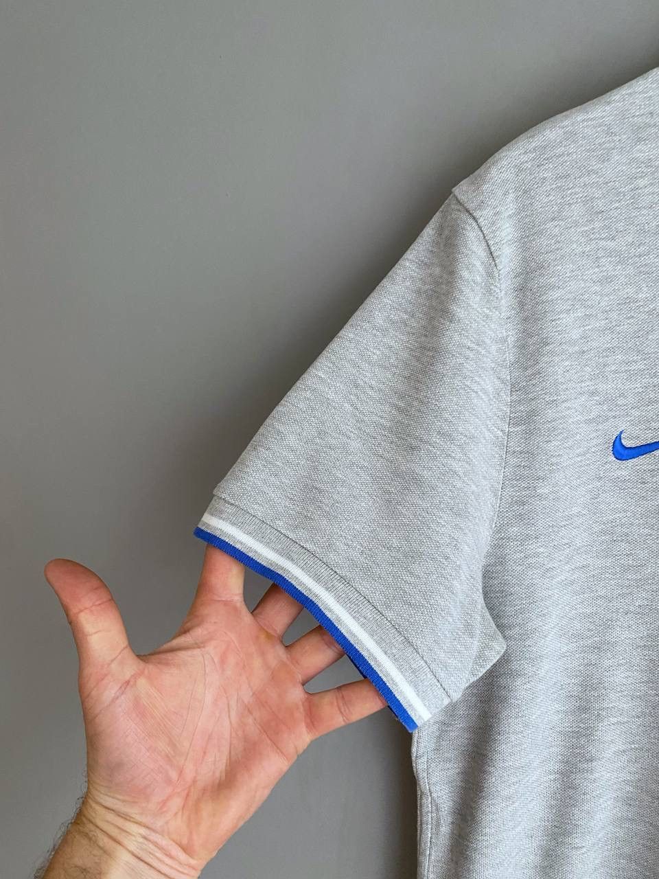 Nike Nike Inter Milan FC Football Gray Polo T-Shirt, Size L Size US L / EU 52-54 / 3 - 8 Thumbnail