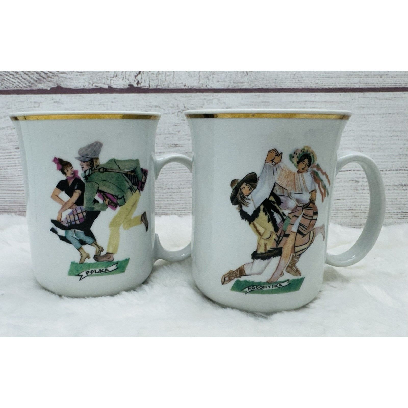 Other Favolina Poland Porcelain Coffee Mug Cup Polish Couple Danci Size ONE SIZE - 1 Thumbnail