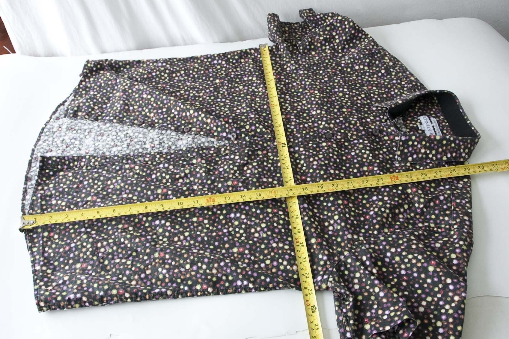 Other John Lennon Shirt Short Sleeve Size XL Bubbles Abstract Size US XL / EU 56 / 4 - 7 Thumbnail