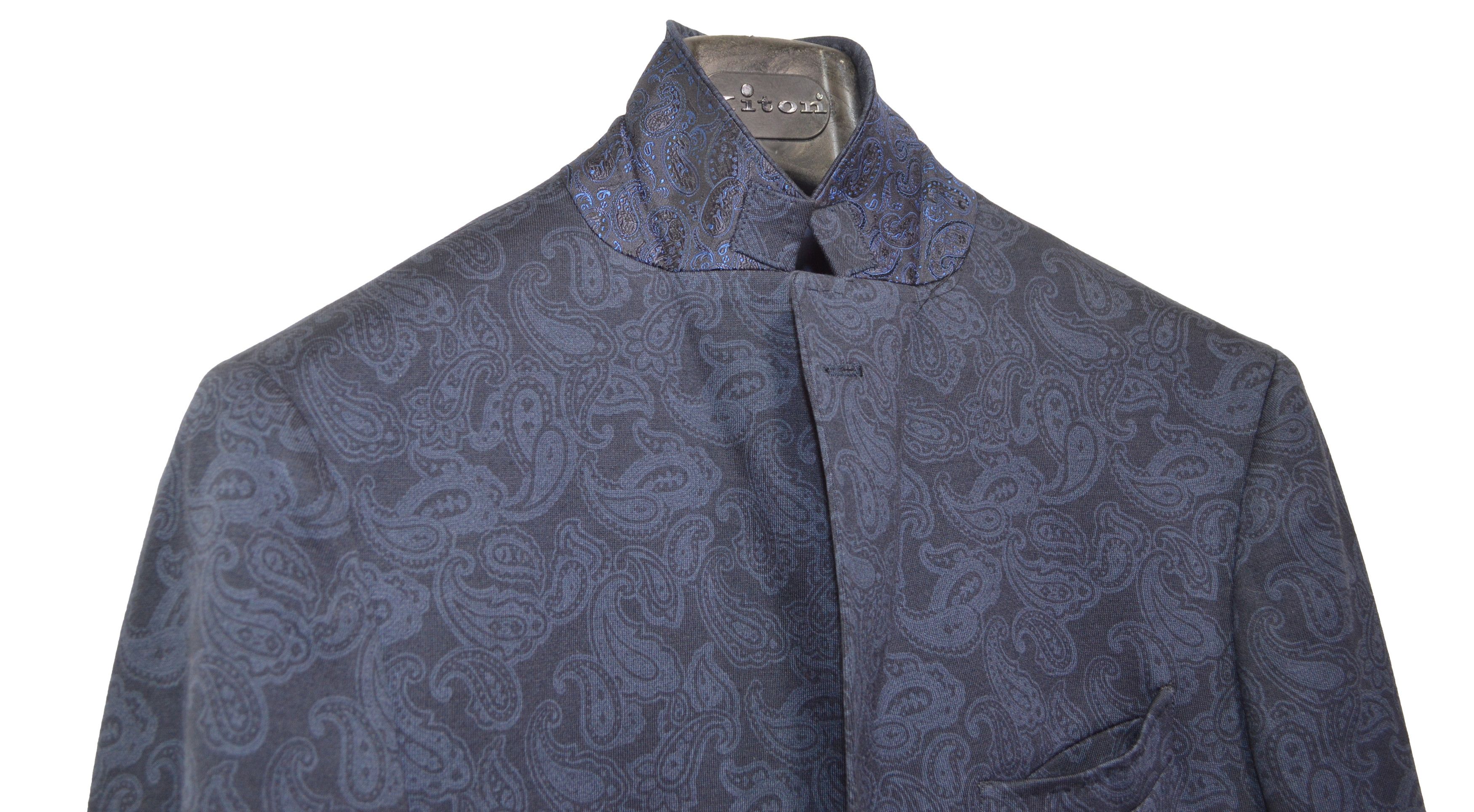 Etro Men's ETRO New Jersey Blazer 40US/UK 50IT Blue Cotton Size 40R - 7 Thumbnail