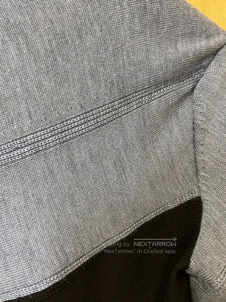 Comme des Garcons Comme Des Garcons Gray and Black Spiral Knit Irregular Dec Size US S / EU 44-46 / 1 - 7 Thumbnail