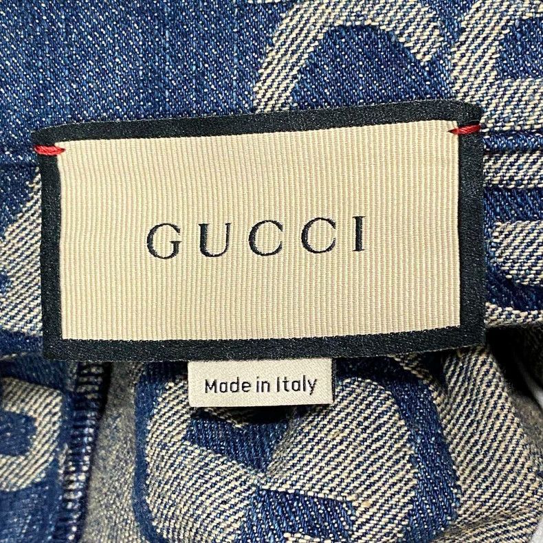 Gucci Gucci Denim denim full-print shorts 2506-Nextarrow Size 42" / US 20 - 5 Thumbnail