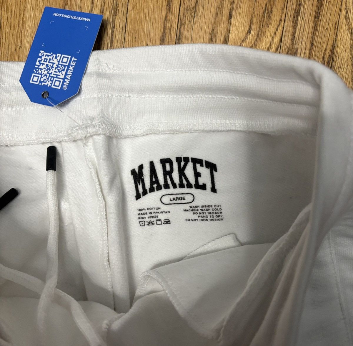 Other Market Studio L White Sweatpants Size US 34 / EU 50 - 3 Thumbnail