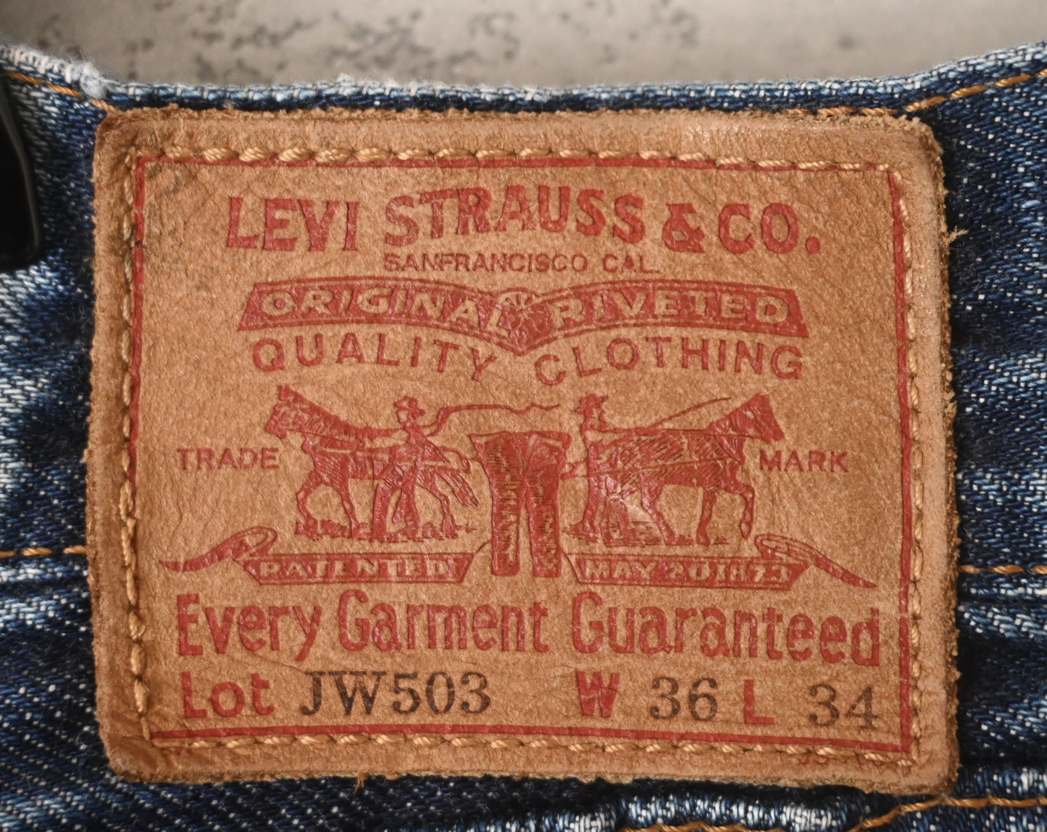 Junya Watanabe × Levi's JUNYA WATANABE × Levi's 06 AW denim painter pants Size US 28 / EU 44 - 4 Thumbnail