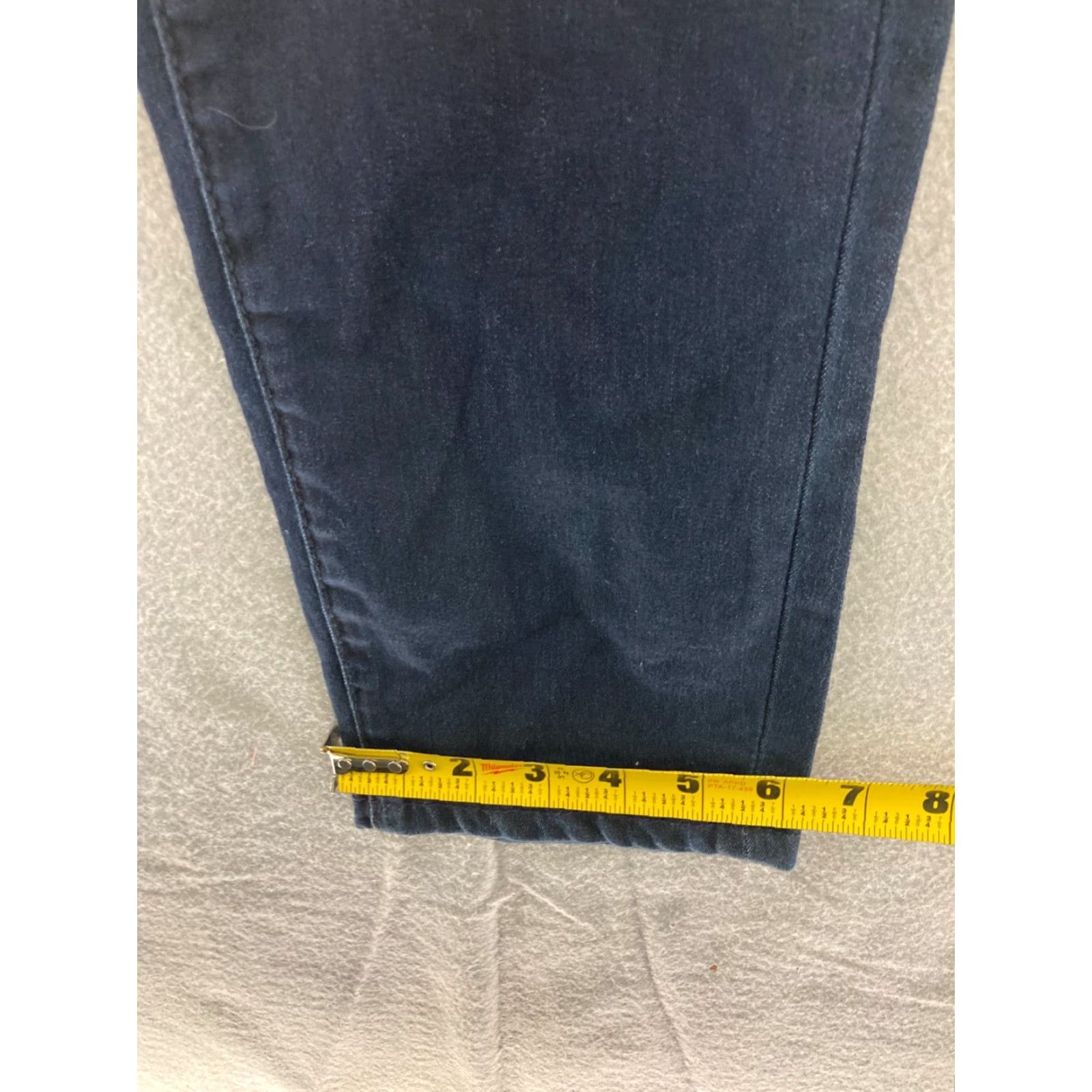 Grace in LA Grace In LA Bootcut Jeans Women 29x30 Blue Low Rise Stretch Denim with Embroidery and Rhinestones Size 29" - 6 Thumbnail