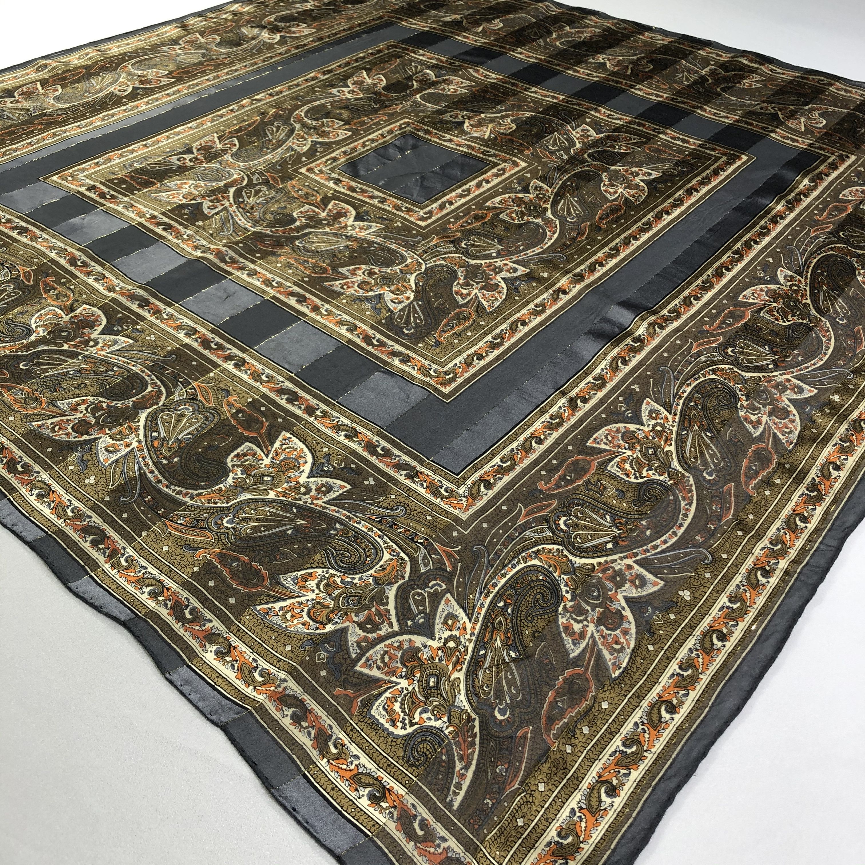 Vintage Vintage Silk Scarf Size ONE SIZE - 4 Thumbnail