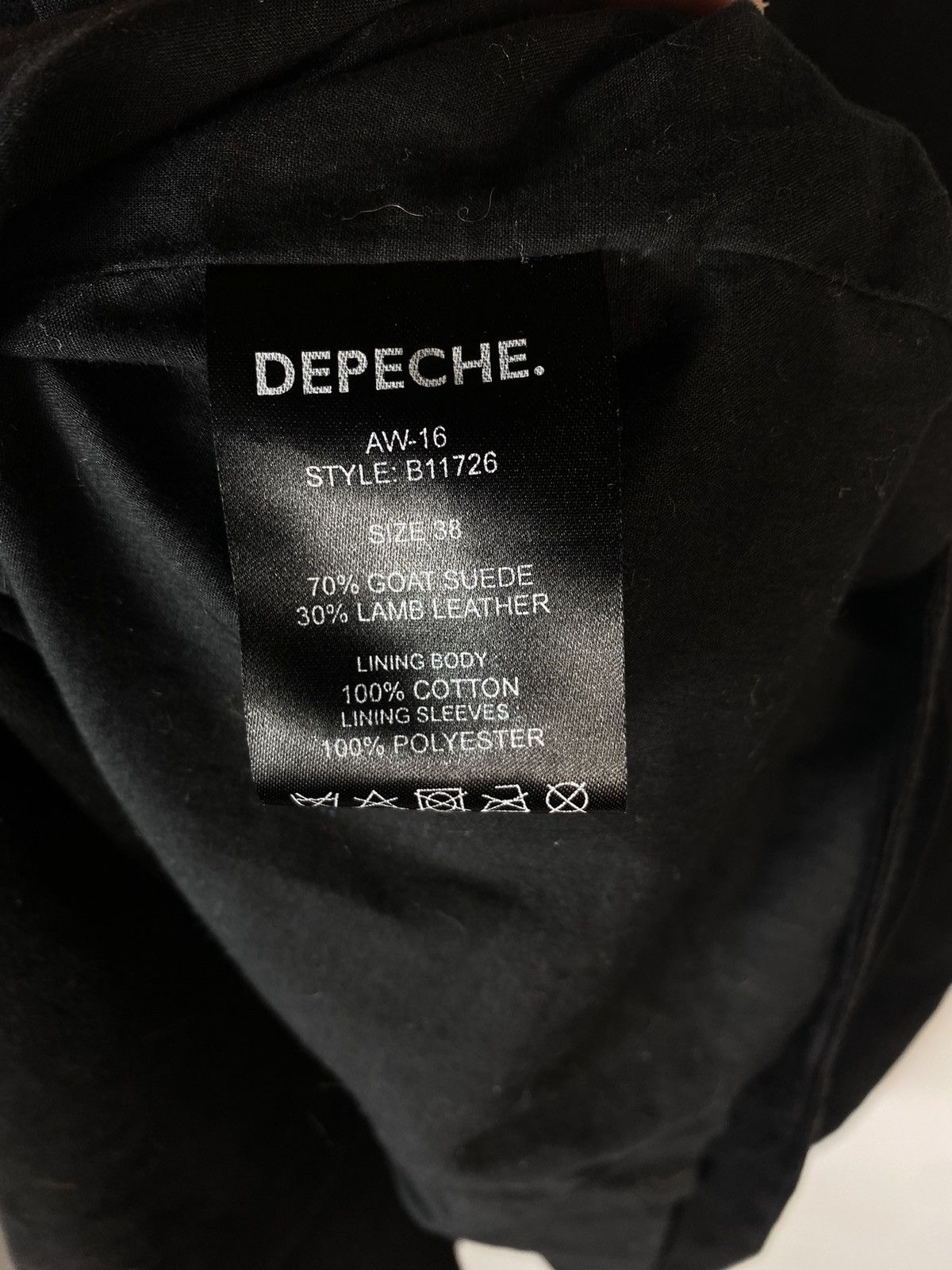 Vintage Depeche Suede Leather open jacket Size M / US 6-8 / IT 42-44 - 10 Thumbnail