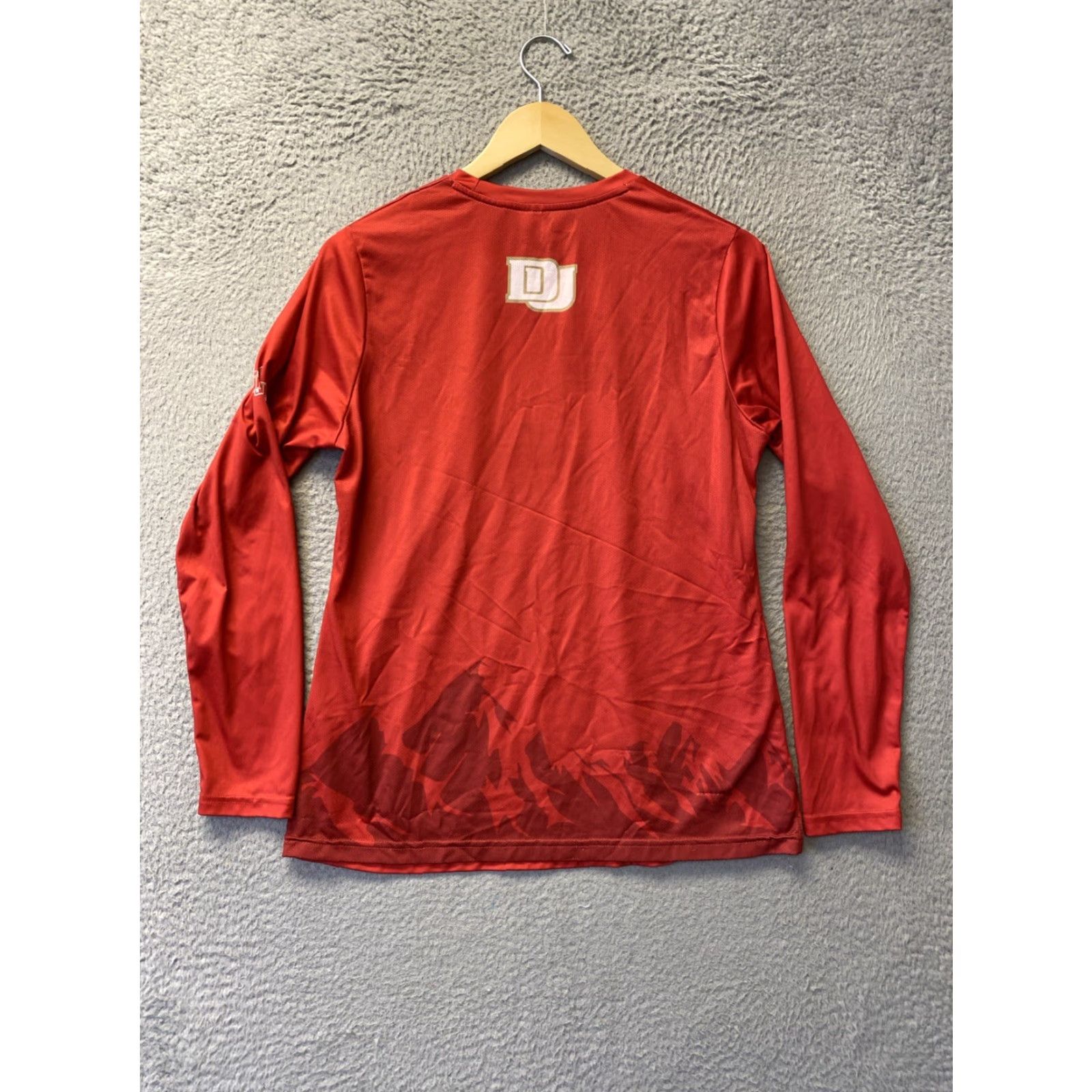 New Balance New Balance University Denver Women T-Shirt Long Sleeve Red M Shirt / 122-11 Size M / US 6-8 / IT 42-44 - 6 Thumbnail