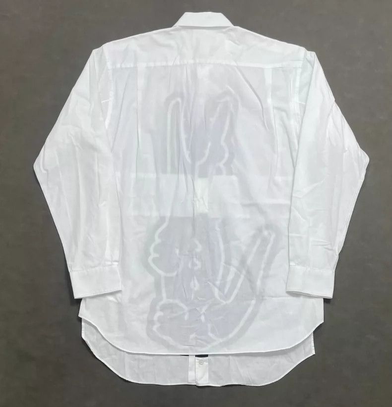 Comme des Garcons Comme Des Garcons Lacoste co-branded logo printed long-sle Size US M / EU 48-50 / 2 - 3 Thumbnail