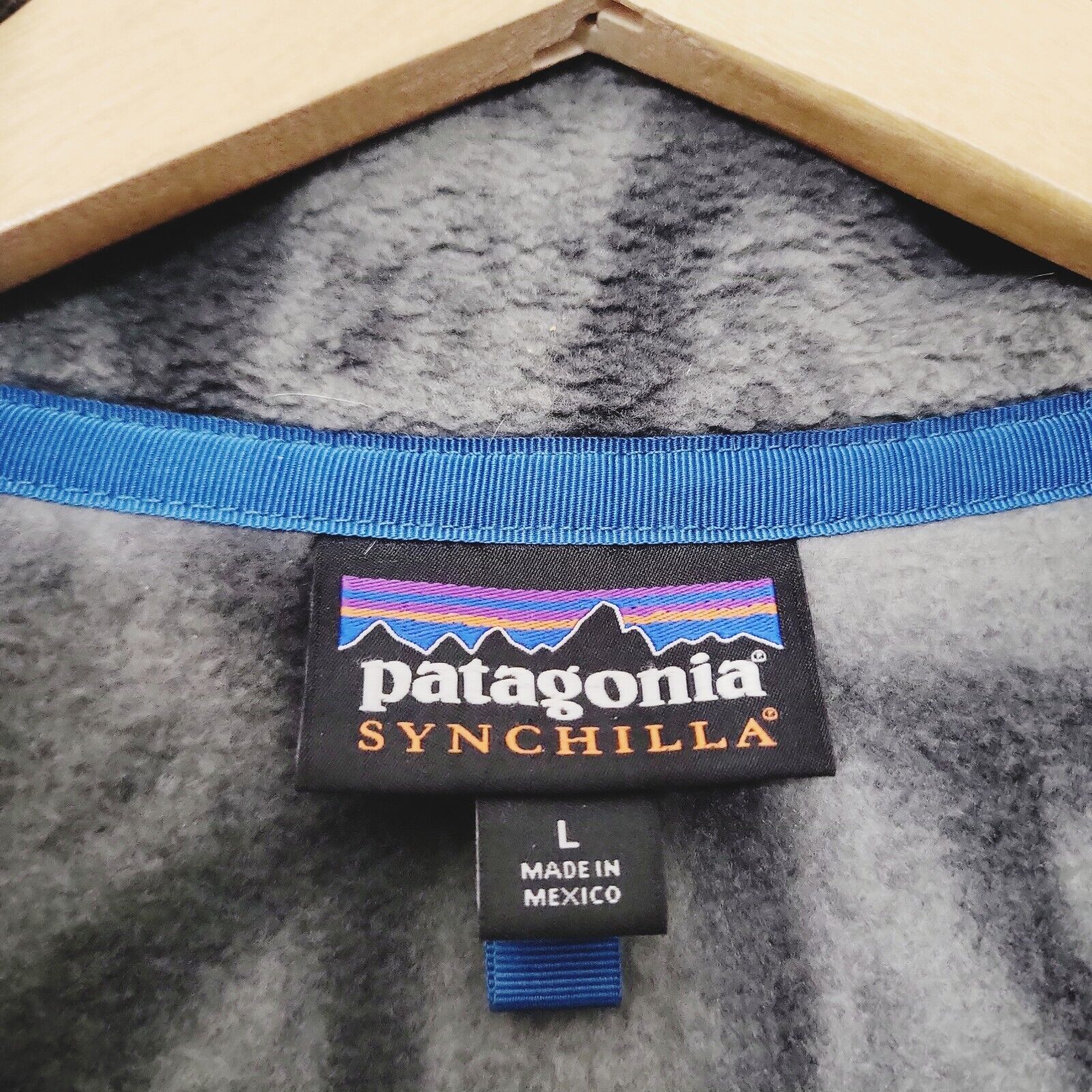 Patagonia Patagonia Men's Synchilla Stone Fleece Snap Pullover 2015 Size US L / EU 52-54 / 3 - 10 Thumbnail