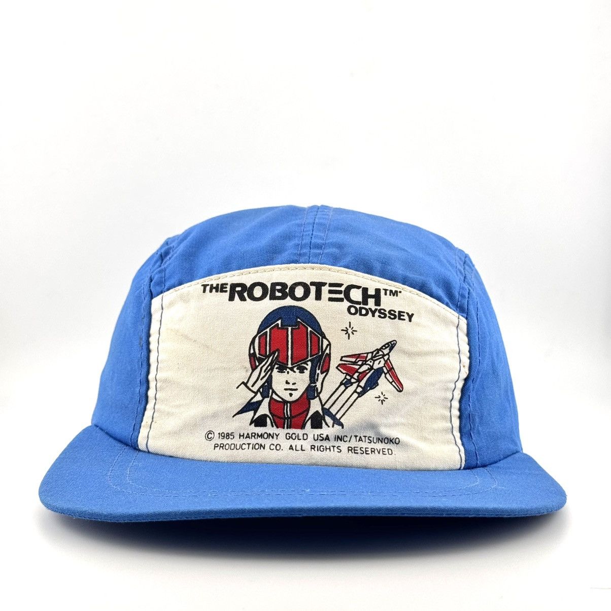 Anime Vintage 1985 Robotech Odyssey Anime Hat Harmony Gold Cap Size ONE SIZE - 4 Thumbnail
