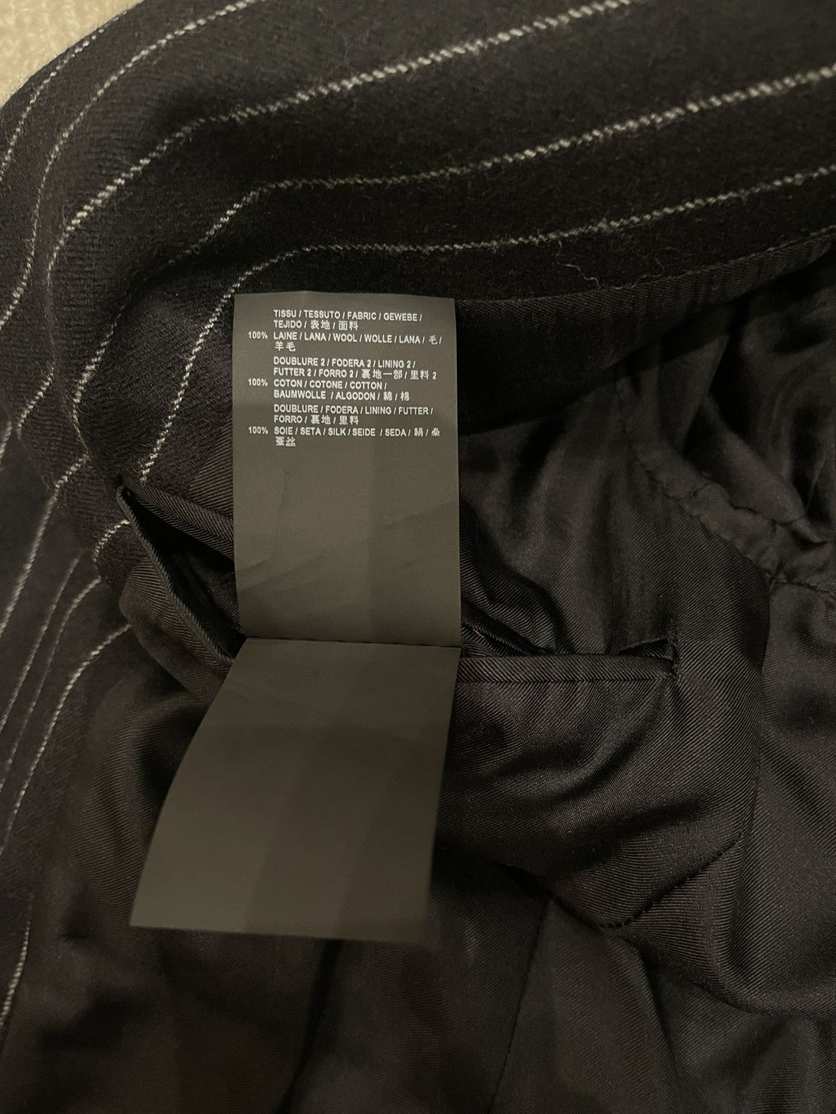 Hedi Slimane × Saint Laurent Paris FW 2016 Palladium complete suit Size 46R - 11 Thumbnail