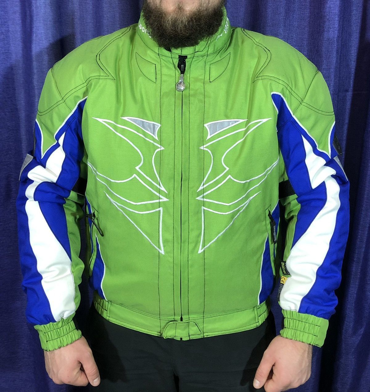 Ferrari × Honda × Yamaha Hain Gericke Motorcycle Racing Jacket Size US L / EU 52-54 / 3 - 1 Thumbnail