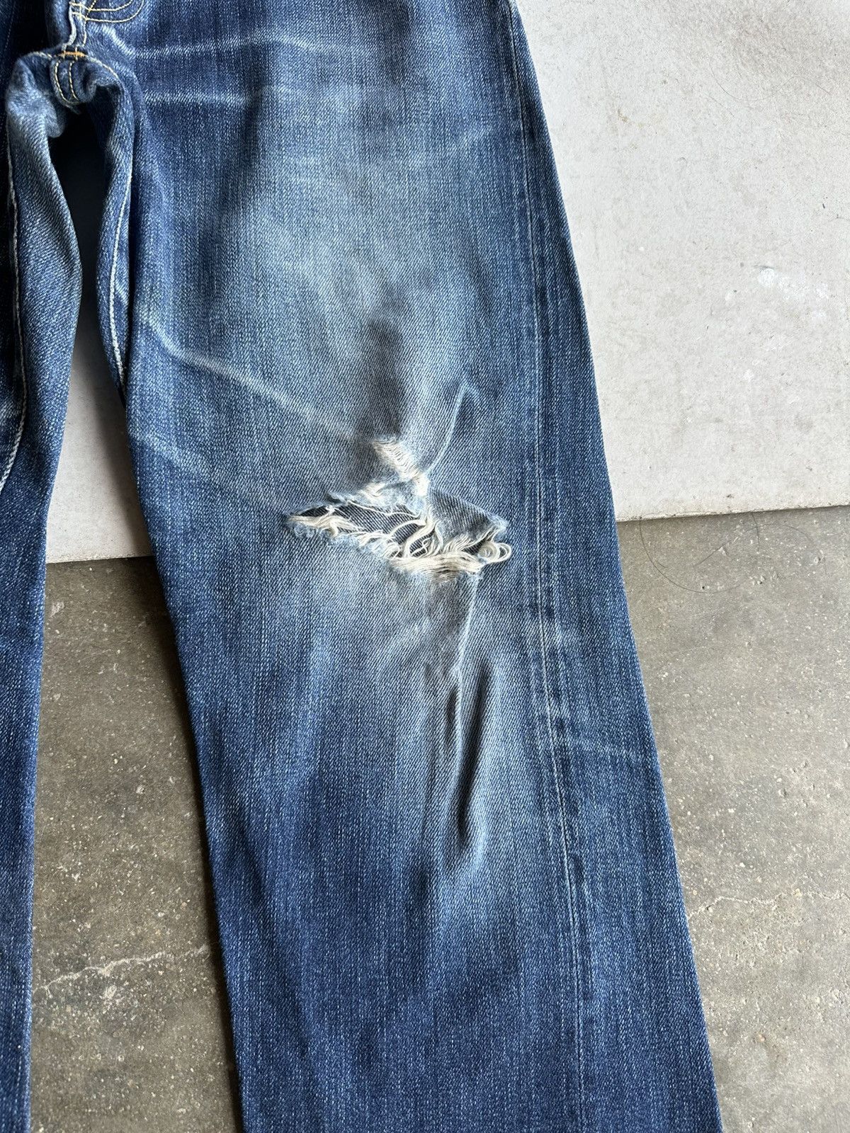 Studio D'Artisan SICKSS! Vintage STUDIO D ARTISAN Denim Lemon Stitch/Selvedge Size US 29 - 4 Thumbnail