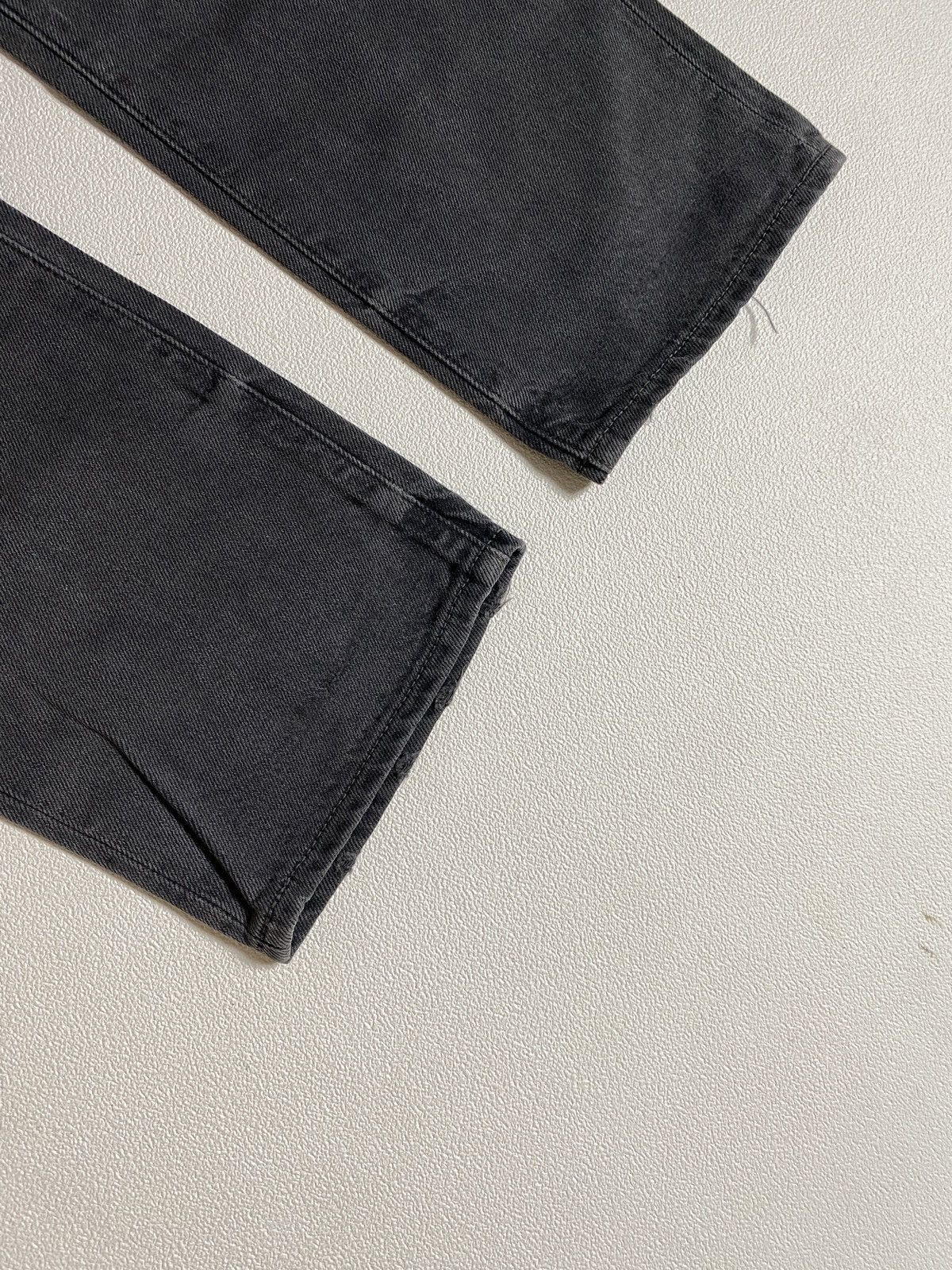 Japanese Brand Nonnative selvedge Japan black skinny biker jeans Size US 30 / EU 46 - 3 Thumbnail