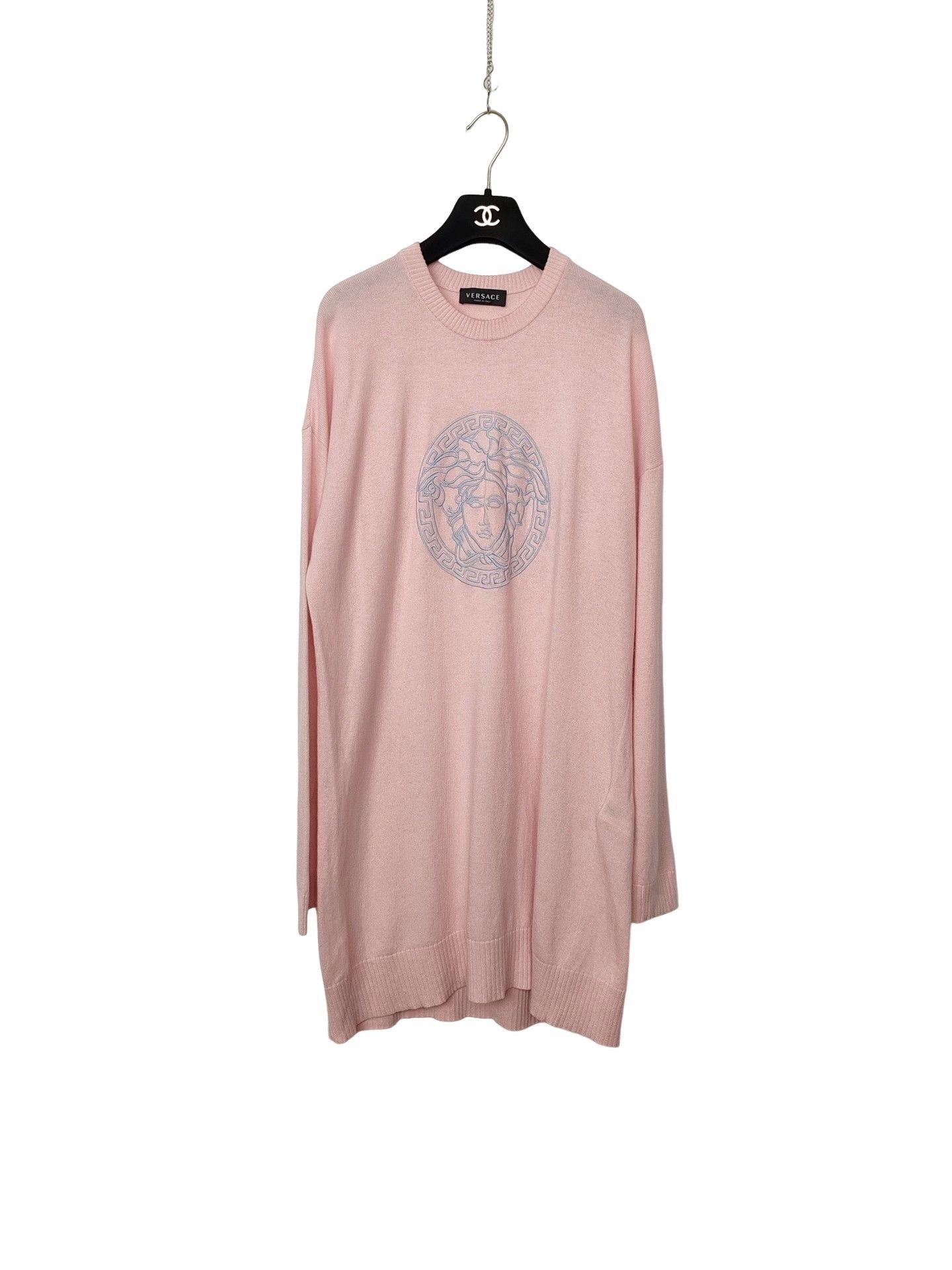 Versace Versace Medusa Wool Knit Mini Dress Size S Size S / US 4 / IT 40 - 1 Thumbnail