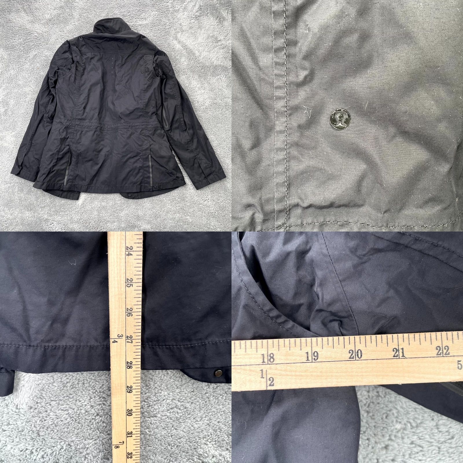 Lululemon Lululemon Jacket Mens Cadence Black Windbreaker Water Resistant Full Zip 2 In 1 Coat Blazer Outdoor Athleisure M Adult Mens Size 40R - 8 Thumbnail
