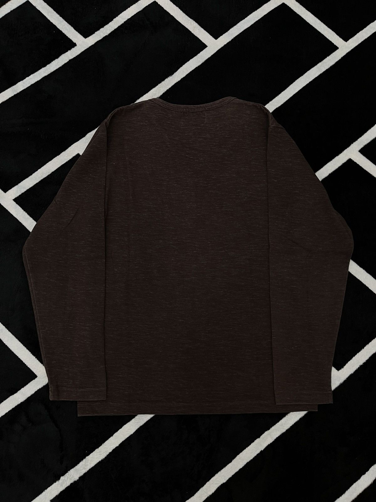 Japanese Brand 2000s japanese archive double layer longsleeve t shirt Size US M / EU 48-50 / 2 - 7 Thumbnail