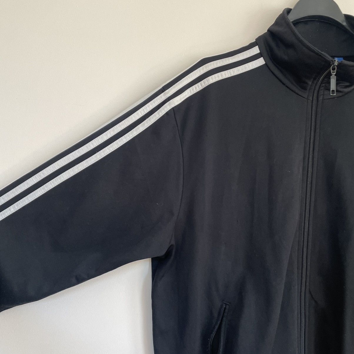 Adidas Adidas Original Vintage Black Y2K Zip Size US L / EU 52-54 / 3 - 4 Thumbnail
