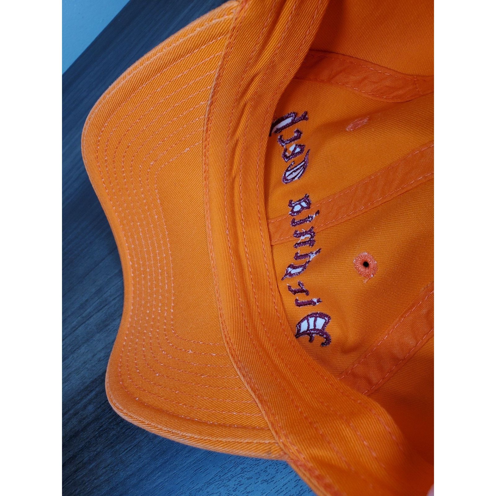 American Needle × NCAA Virginia Tech Hokies Hat Cap Emroidered Old English Script Size ONE SIZE - 11 Thumbnail
