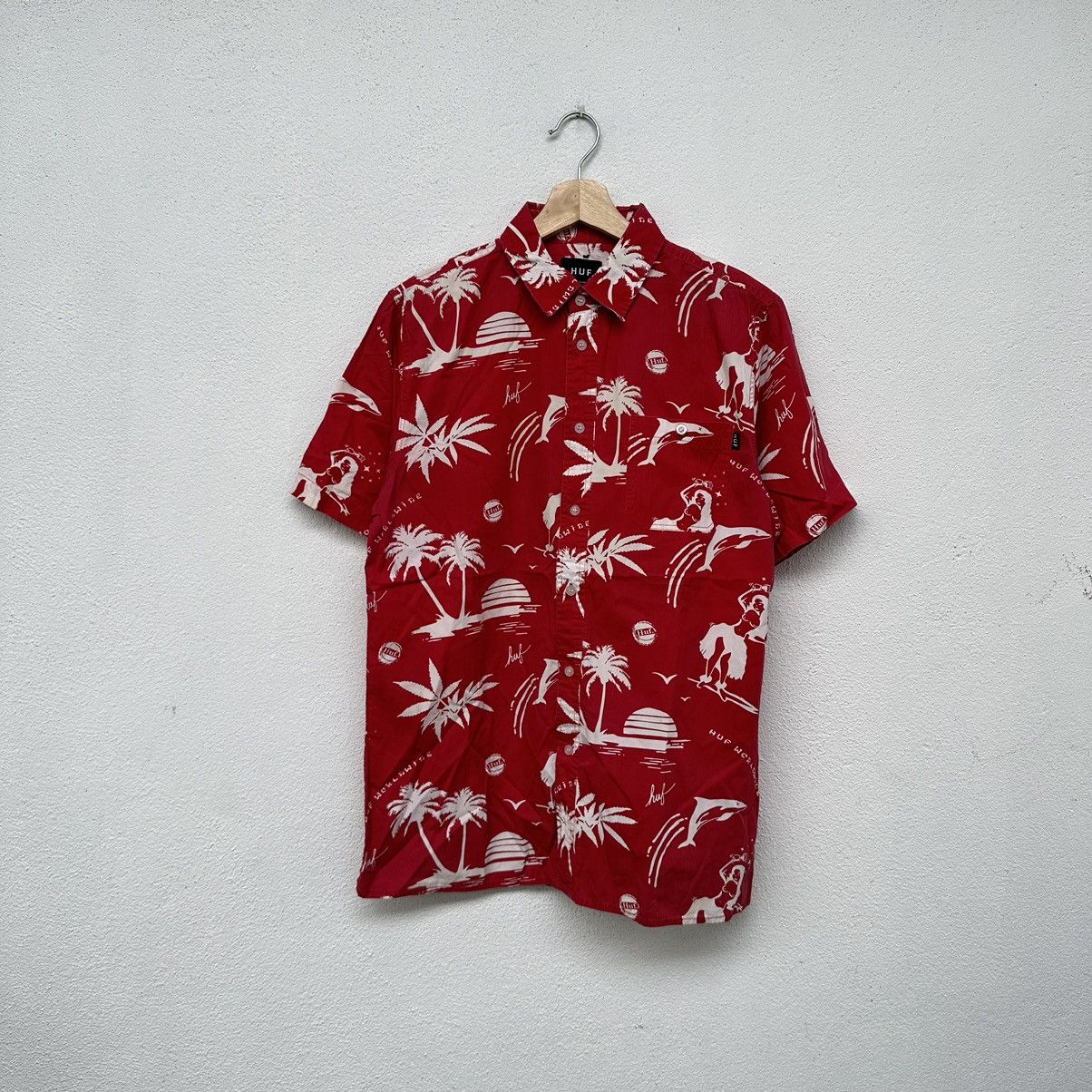 【新品❗️】HUF × Smashing Pumpkins WOVEN TOP PRODUCTS] HUF × THE SMASHING PUMPKINS | VHSMAG