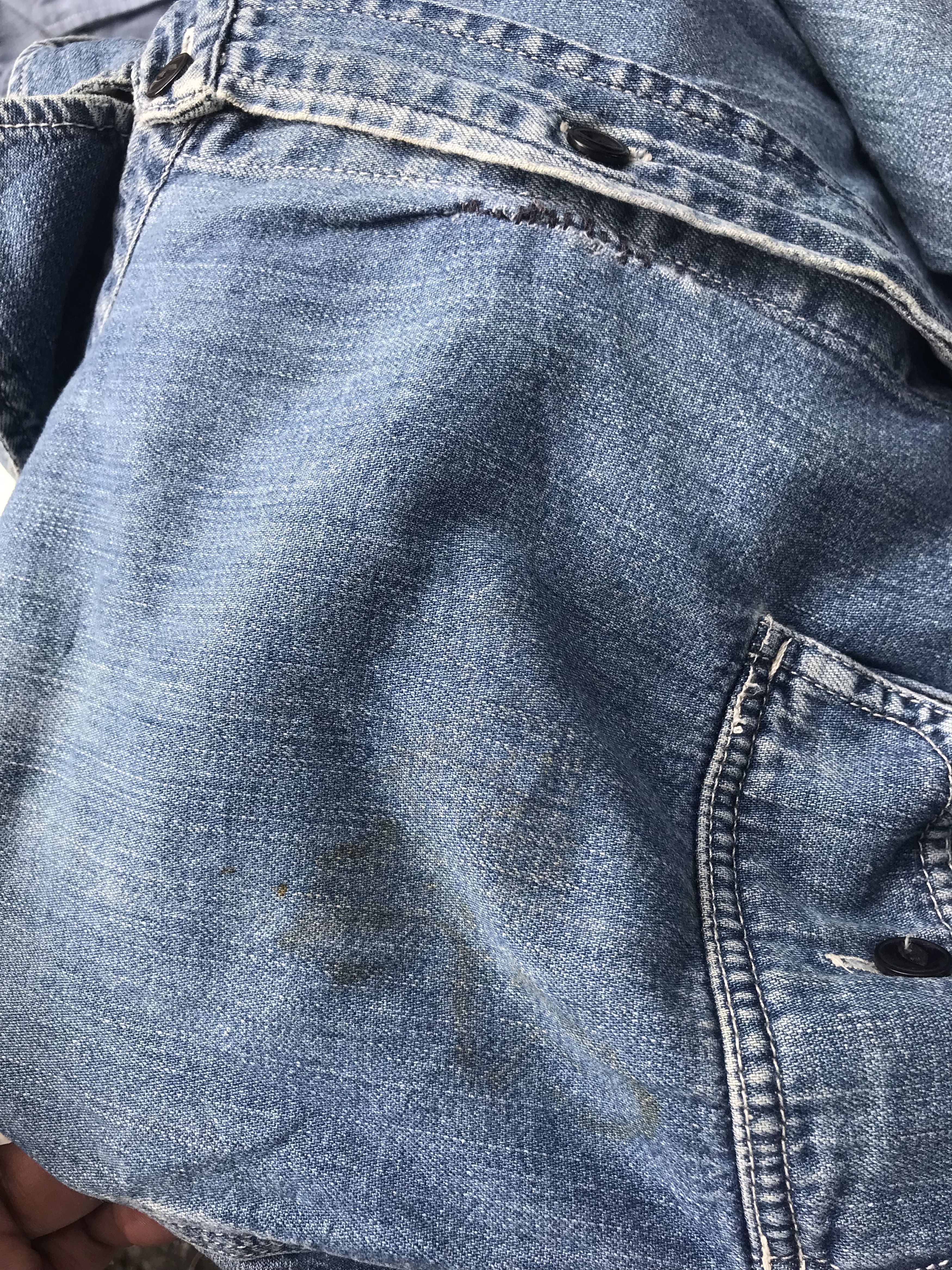 Levi's × Levi's Vintage Clothing Levi’s vintage denim longsleeve shirt Size US L / EU 52-54 / 3 - 7 Thumbnail
