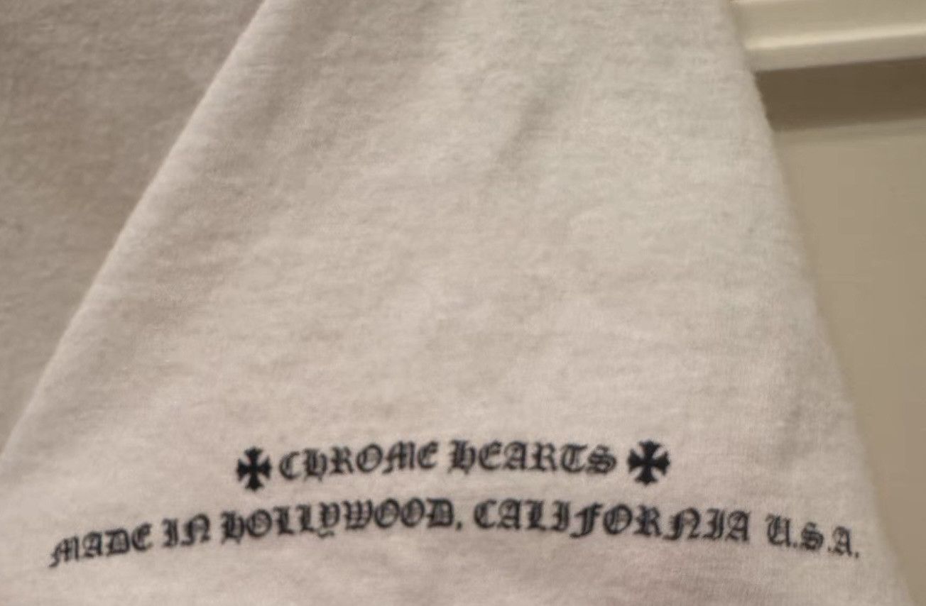 Chrome Hearts Chrome Hearts White Cross Flower Short Sleeve T-Shirt Size US S / EU 44-46 / 1 - 4 Thumbnail
