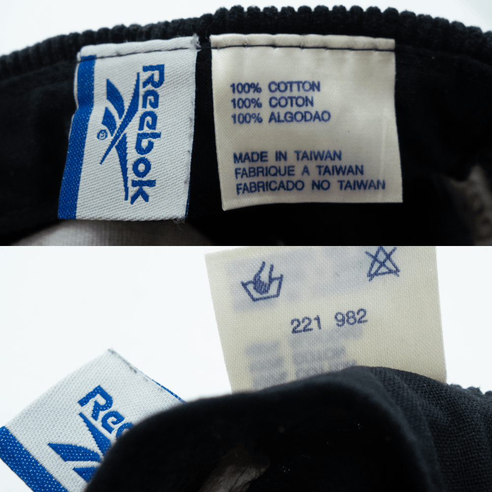 Reebok 90S Logo Corduroy Cap Size ONE SIZE - 7 Thumbnail