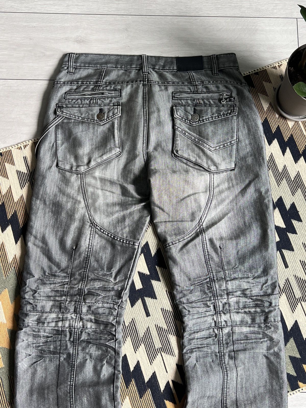 No Fear Vintage No Fear Baggy Y2K Denim Pants Size US 34 / EU 50 - 9 Thumbnail