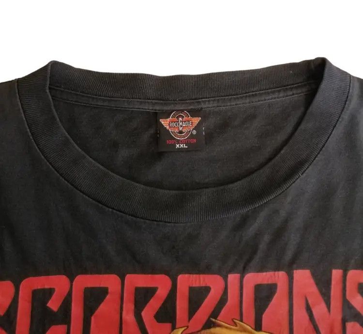 Band Tees Vintage Scorpions Band Rock Eagle Tee Shirt Size US M / EU 48-50 / 2 - 14 Thumbnail