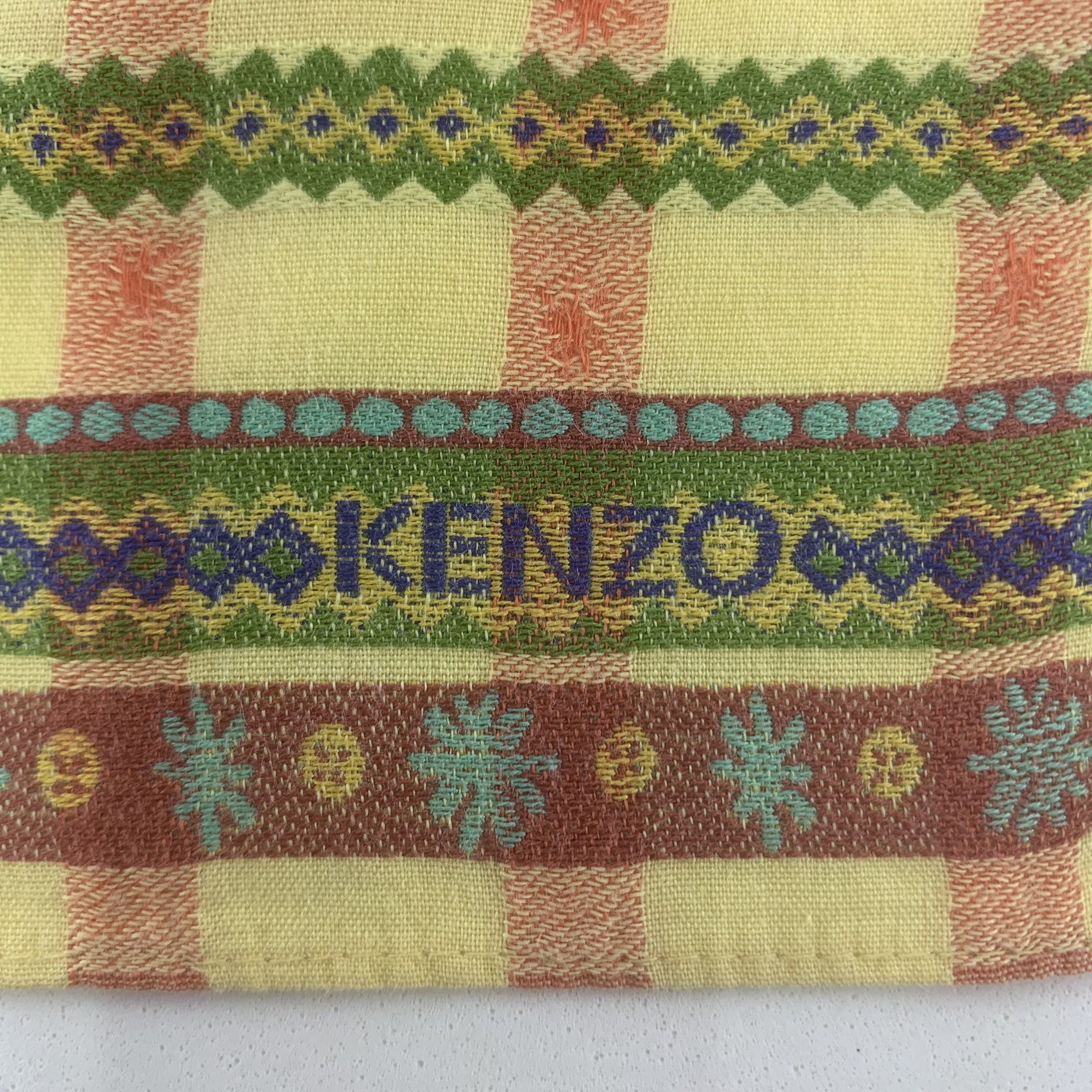 Kenzo Kenzo Handkerchief Bandana Neckerchief Square TB3388 Size ONE SIZE - 4 Thumbnail