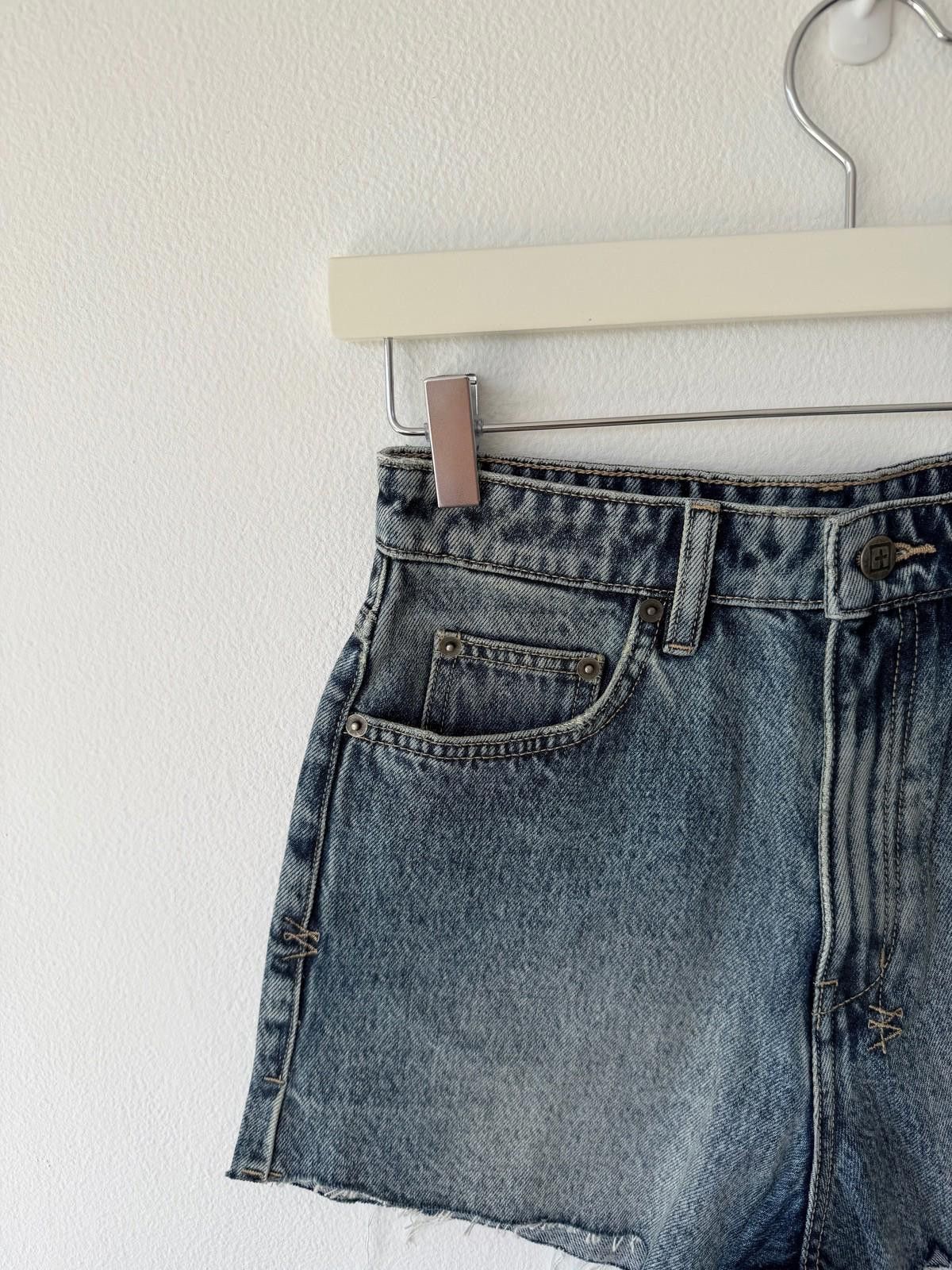 Ksubi new ksubi womens denim rise n hi shorts blue 26 8 Size 26" / US 2 / IT 38 - 2 Thumbnail
