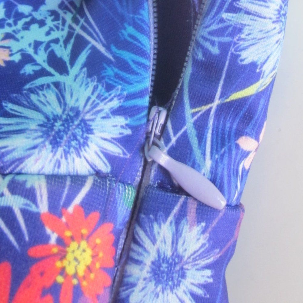 Ellen Tracy Lindy Bop Womens Size 12 "Purple Blooming" Dress Size L / US 10 / IT 46 - 5 Thumbnail